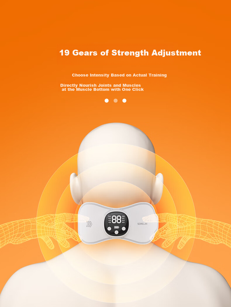 Smart VK Muscle Stimulation Device, Relaxation Electrotherapy Device, Massager, Full-Body Post-Operative Muscle Recovery Exercise, Full-Angle Accelerator 7