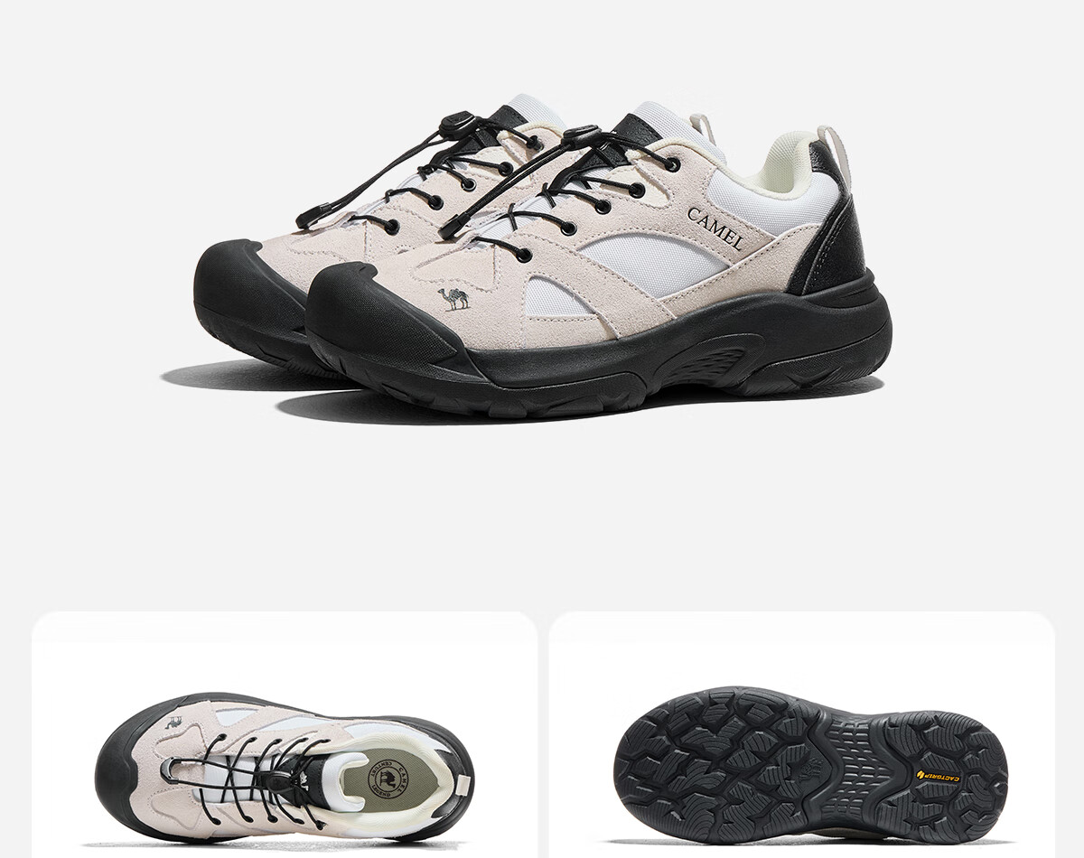 CAMEL Outdoor Shoes, 2025 Summer New Hiking Boots, Non-Slip Wear-Resistant Trekking Shoes, Lightweight Breathable Footwear F25C097040 1