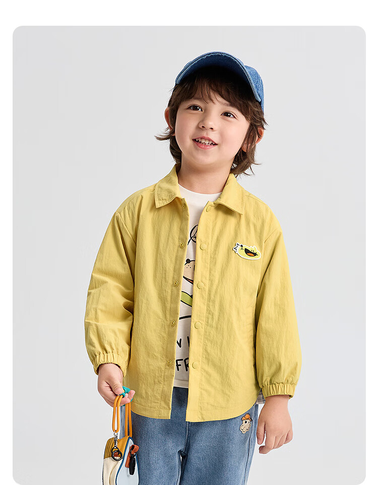 BALABALA Children's Clothing, Baby Outerwear, Boys And Girls Clothes, New Autumn Thin Shirt, Cute Casual Style, 208325105209 7
