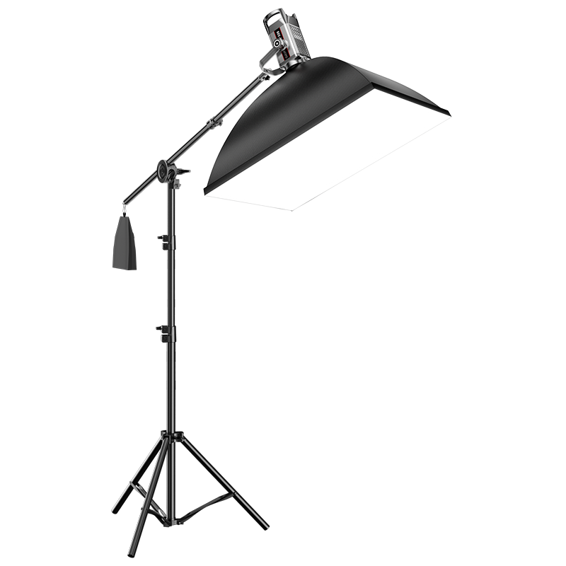 Jimantu Live Streaming Fill Light 350W Professional COB Photography Light Ceiling Light Indoor Studio Shooting Live Room Spherical Lamp Deep Mouth Parabolic Softbox Video Shooting Sun Lamp