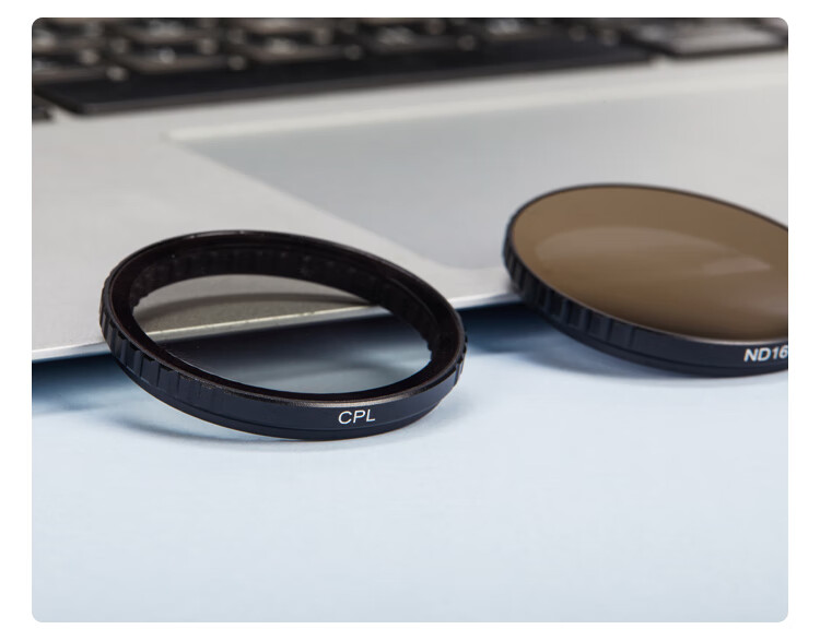 JD Original Compatible with DJI Osmo Action 4/3/5 Pro Action Camera, Four-Piece Filter Set Including CPL Polarizing Filter And ND8/16/32 Neutral Density Filters 13