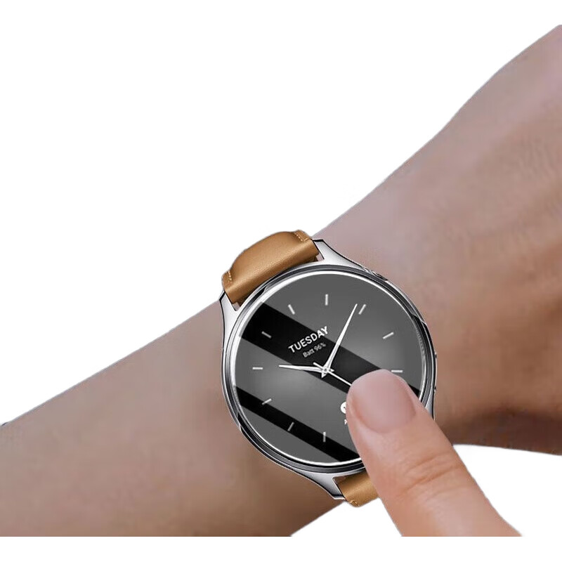 Защитная пленка Weiqiantu для Xiaomi Watch S4/S3, закаленное стекло, HD, прозрачная, противоударная, 3 шт.