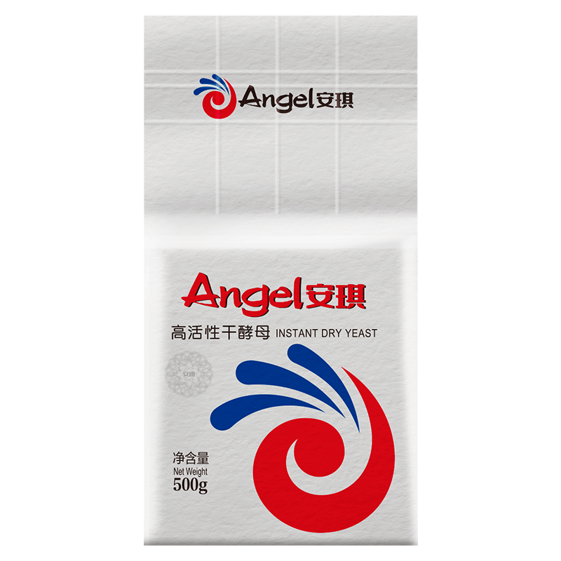 安琪高活性干酵母粉500g低糖型家用发面蒸馒头包子花卷发酵粉烘焙原料
