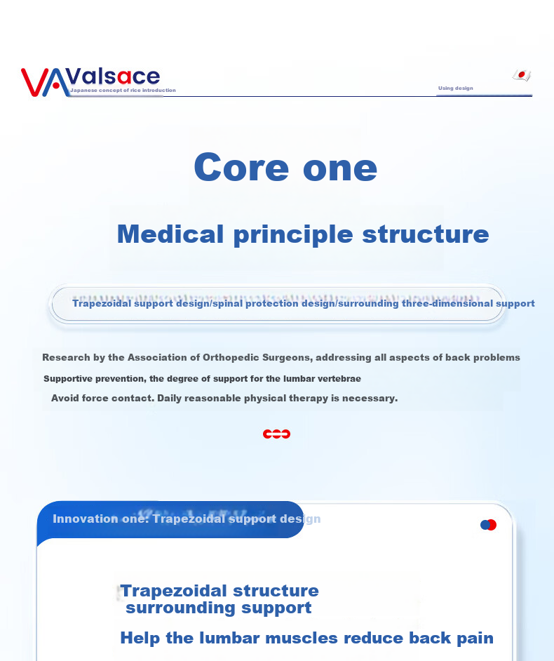 Valsace Medical Back Support Belt for Herniated Disc, Lumbar Muscle Strain, Spine Protection, Warmth, Waist Circumference, Steel Plate Support, Autumn And Winter, Size L 8