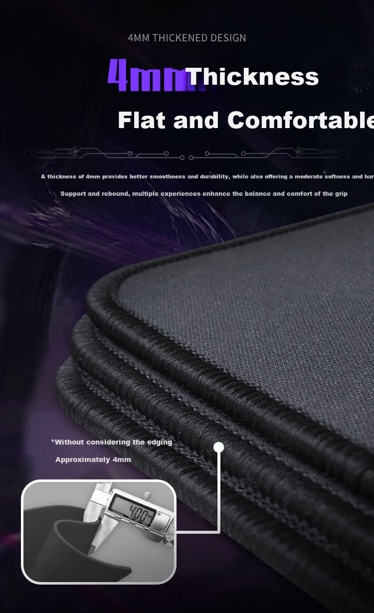 DAREU Gaming Mouse Pad, Large Size for FPS Games, Saturn Balanced Control Pad, 460*400*4mm Thickened with Sink Edge, CSGO/War Table Mat, Valorant 5