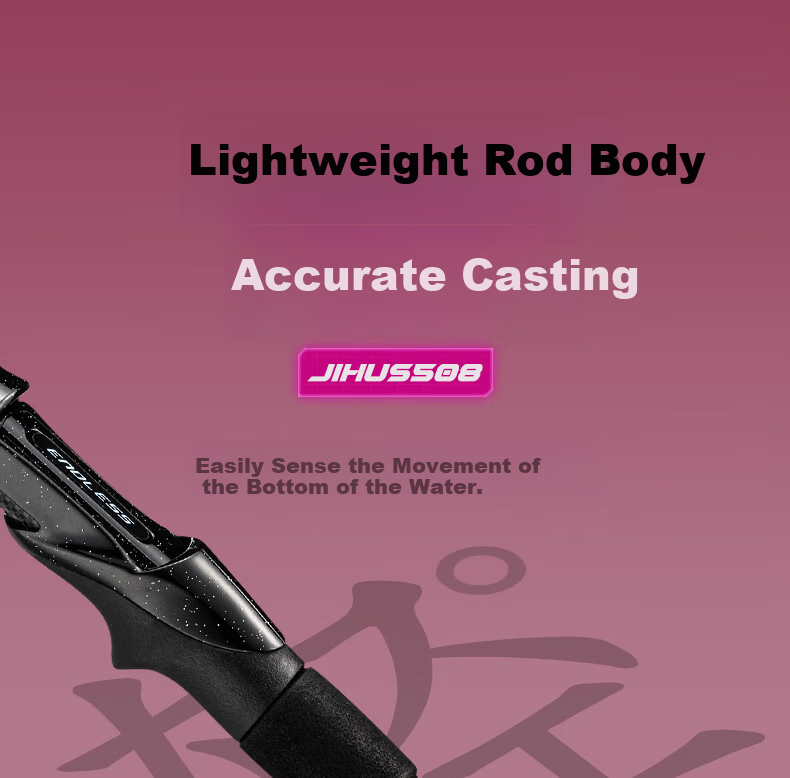 Weilianmeng 1.5-Meter Straight Handle Jihu R Ultra-Short Telescopic Lure Rod, Micro Lure Rod, Sliding Rod, Fishing Pole 8