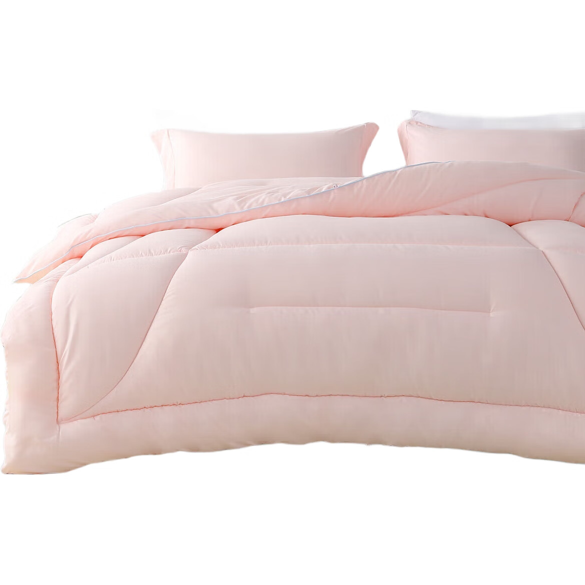 Зимнее одеяло Shuixing Home Textile, утолщенное, с наполнителем из волокна, примерно 2.25 кг, 150*210 см, розовое