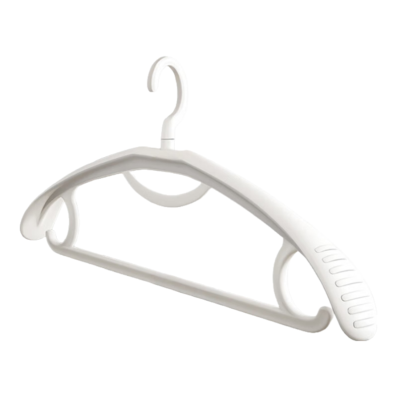 Guangduola Wide Shoulder Hanger Non-Marking Clothes Hanger Adult Collar Clothes Rack Thickened Clothes Hanger Non-Slip Wardrobe Hook Pants Rack