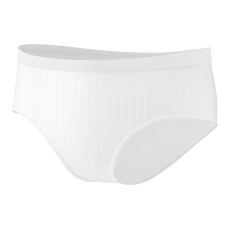 CHUYISHENG Disposable Women's Underwear, EO Sterilized Striped Antibacterial Postpartum Maternity Underwear, Travel Daily Disposable Panties