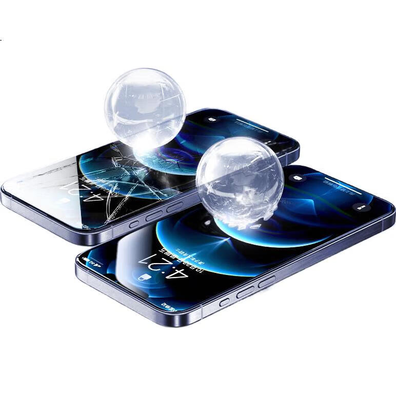Защитное стекло DIVI для Apple iPhone 12 Pro Max, 2 шт., противоударное, противоударное, противоскользящее, антибликовое, HD, с защитой от отпечатков пальцев