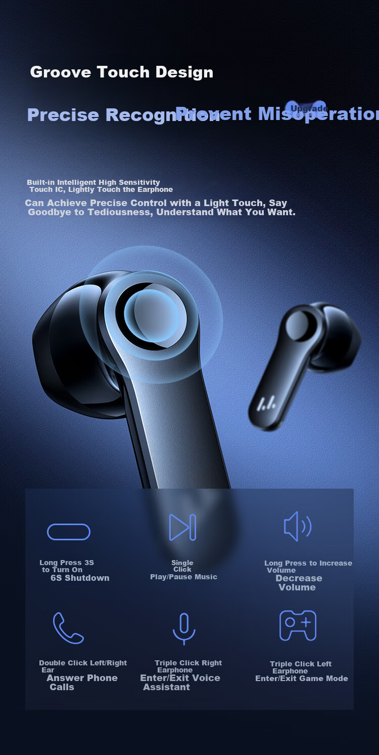 Linklike [Jingkong Dazhichang | Thousand-Yuan Level Sound Tuning] Bluetooth Earphones, Semi-In Wireless Headphones, Bluetooth 2026 Latest Model with Ultra-Long Battery Life, Compatible with Apple, Huawei, And Android 33