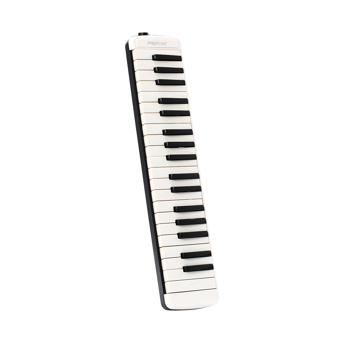 Feifan EX37 37-Key Accordion for Elementary and Middle School Students, Professional Performance Level, Flowing White