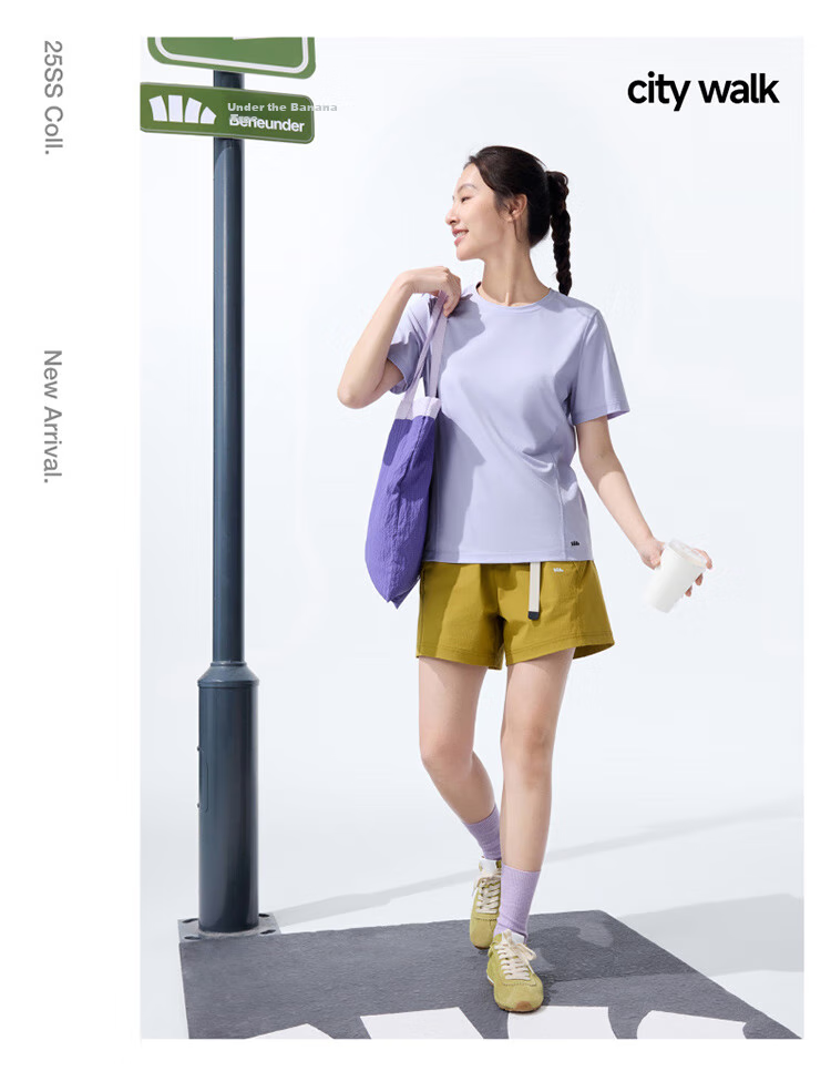 Beneunder Women's Quick-Dry Cotton-Feel Short Sleeve Outdoor Sports Breathable Basic T-Shirt DR018 Fresh Green L 11
