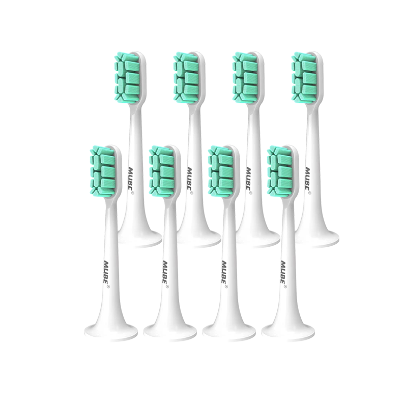 MUBE Compatible Xiaomi Electric Toothbrush Heads T300/T500/T700/MES601/MES602 Mijia Youth Edition MI Universal Replacement Brush Heads Upgraded Flagship Model