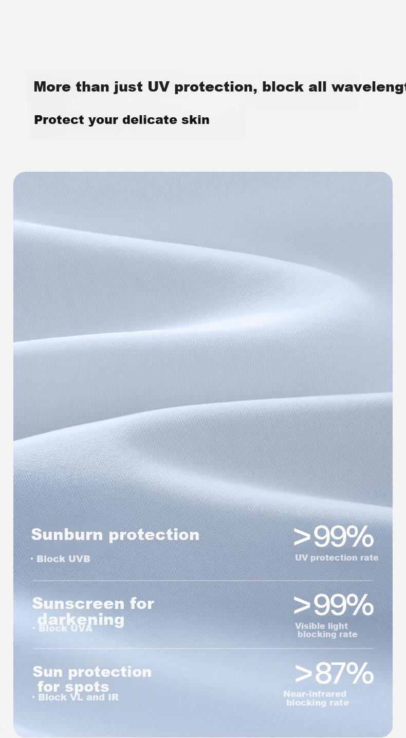 KAZUKOIN Slim Sun Protection Shirt for Women, Spring And Summer UV-Resistant Outdoor Sports Ice Silk Sun Protection Clothing 5