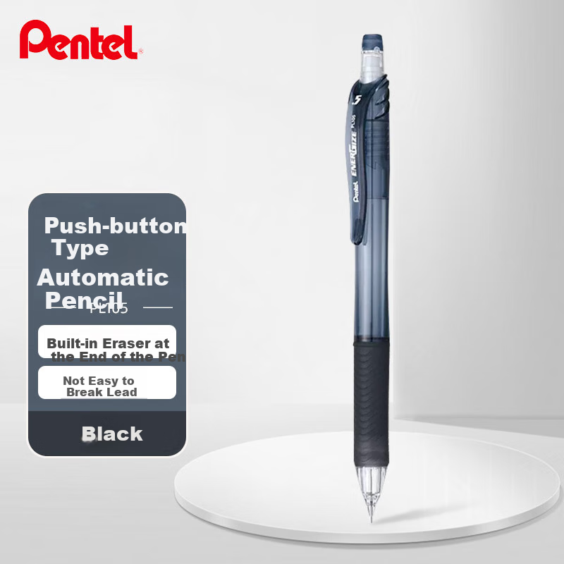 Автоматическая карандаш Pentel PL105, 0.5 мм, черный