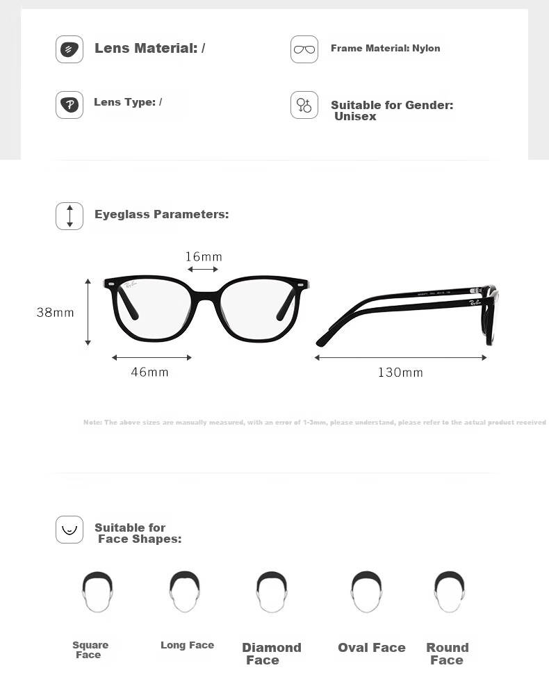 RayBan Optical Frame ELLIOT Series Children's Myopia Glasses Frame 0RY9097V 2