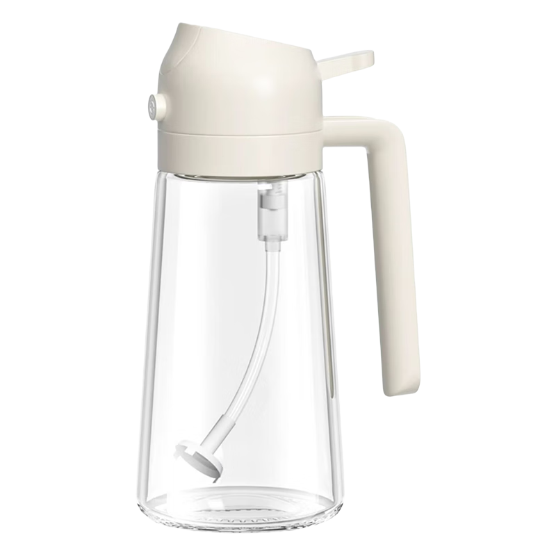 Xingfang Oil Dispenser, Dual-Use Spray And Pour Oil Bottle, Kitchen Household Oil Container, Non-Drip Atomizing Two-In Oil Storage Bottle
