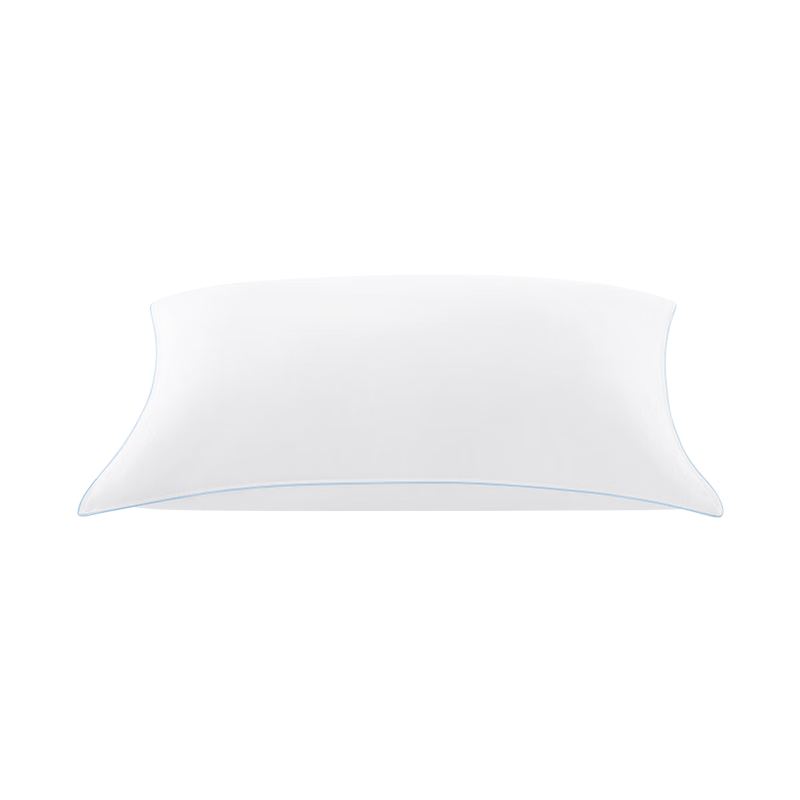 Yaduoxingqiu Hotel Upgraded Goose Down Pillow, Composite White Goose Down Pillow Core, Feather Pillow for Lying on Your Side, Home Use Cervical Spine Sleeping High Pillow