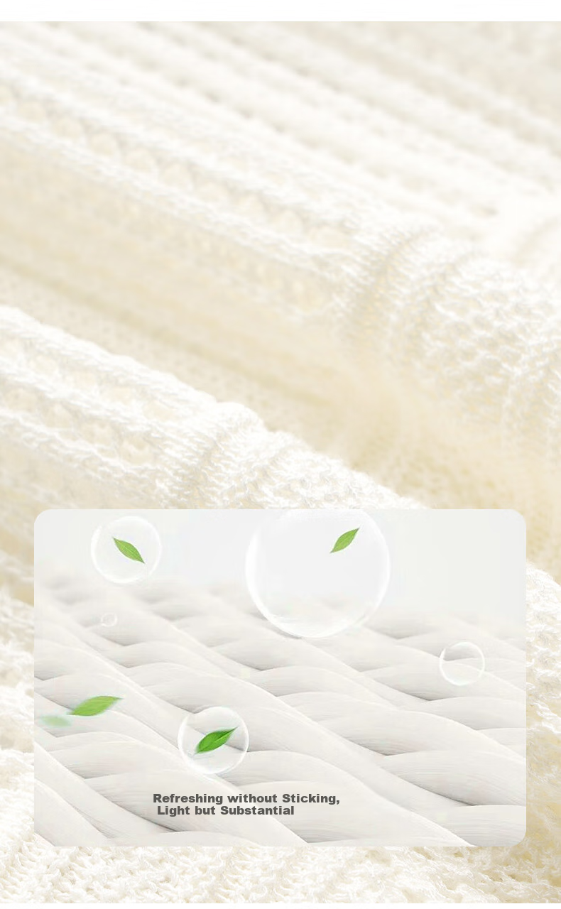 Olrain Hollow Out Dress Women Summer Vacation Style Spaghetti Strap Two-Piece Knitted Long Dress Coconut Milk White S 16