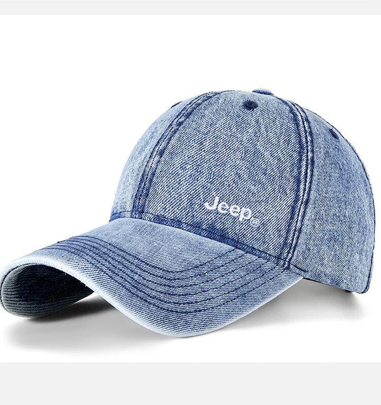 JEEP Baseball Cap for Men, All-Season Pure Cotton Visor Hat, Sun Protection Hat, Retro Sunhat for Men And Women, Purple 18