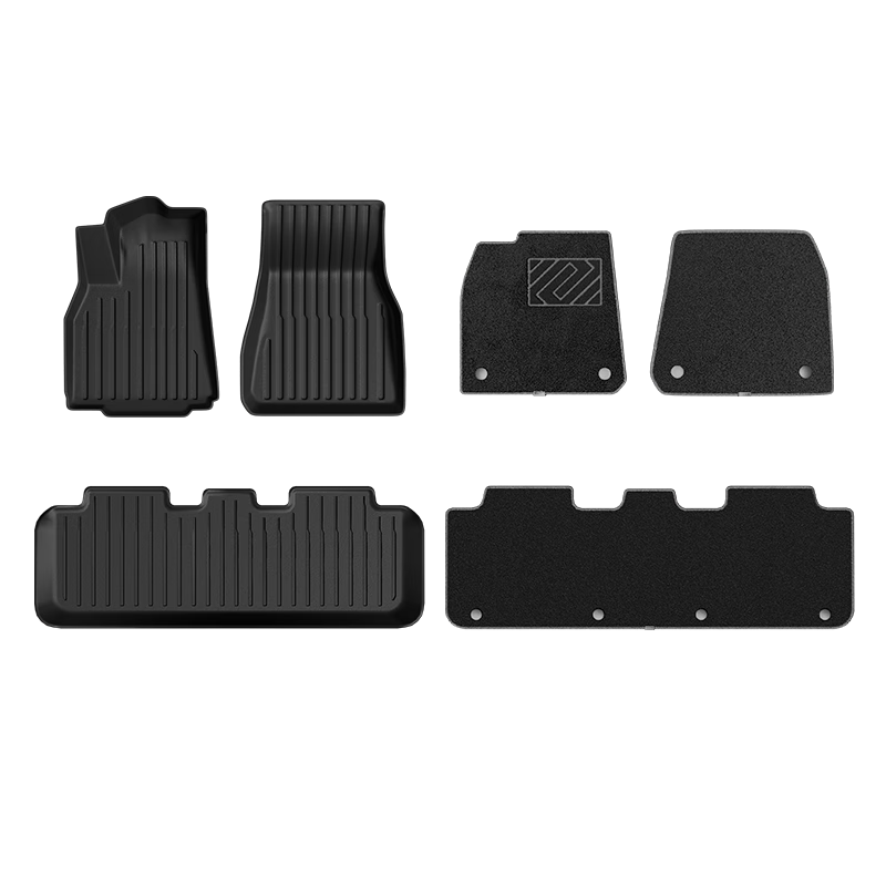 BOLISH TPE Custom Car Floor Mats for Volkswagen New Bora 2018-2025 Double Layer Floor Mats