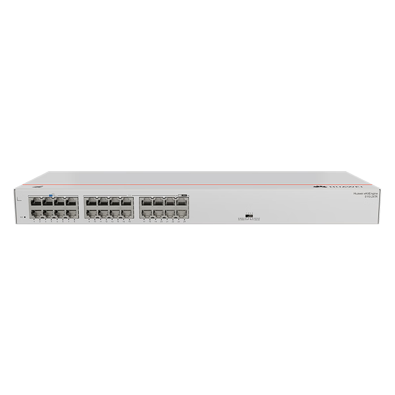 HUAWEI Kunling Enterprise-Grade 24-Port Gigabit Switch S110-24TR, Unmanaged Ethernet Network Splitter Hub, Plug-And Replacement for S1730S-L24TR