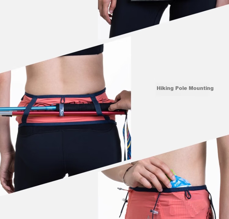 AONIJIE Running Waist Pack for Men And Women, Sports Waist Belt, Outdoor Fitness Hiking Marathon Invisible Phone Pouch 11