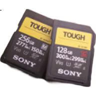 Карта памяти SONY SF-G64T/T1 SF-G Series TOUGH, 64 ГБ, SDXC, Class 10, U3, V90, скорость чтения 300 МБ/с, скорость записи 299 МБ/с