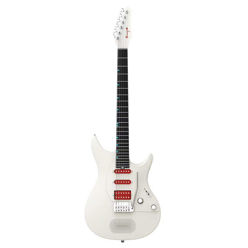 Enya Intelligent Electric Guitar, Dual Tremolo Single Double Guitar, Professional Inspire Red Surprise Instrument