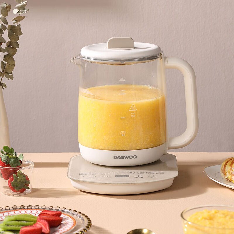 DAEWOO Health Cup Electric Heating Cup Water Kettle, Portable Mini Water Boiler for Home And Travel, Tea Brewing And Temperature Maintenance Health Cup