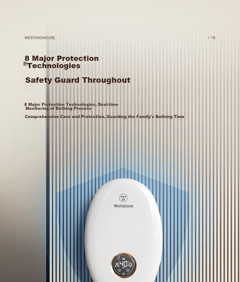 Westinghouse [Xiaobaiyulan] Instant Electric Water Heater, [On-Site Installation], 6500W Ultra-Thin Kitchen Treasure, Constant Temperature Rapid Heating, Rental Apartment Electric Hot Water Faucet DSKH65331 18