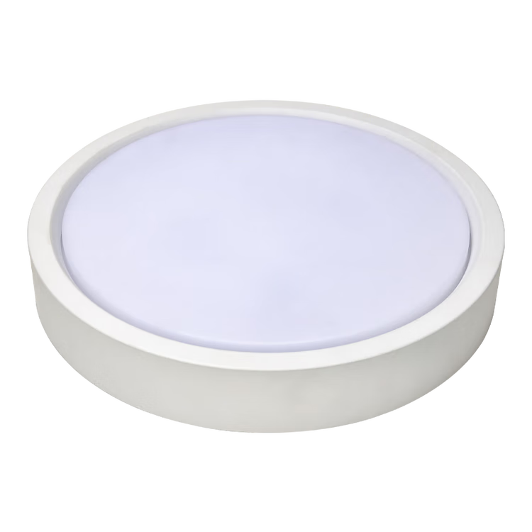 Biuyum Ultra-thin Surface-mounted Round LED Small Ceiling Light Corridor Entrance Hallway Recessed Spotlight White - 15W - Neutral Light