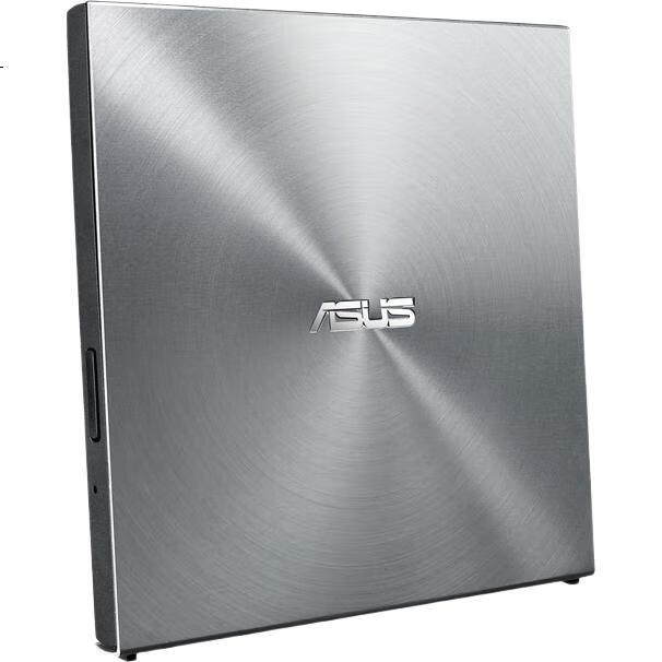 Внешний DVD-привод ASUS SDRW-08U5S, USB 2.0, портативный, серебристый