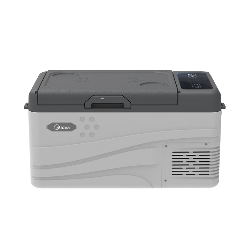 Midea Car Refrigerator with Compressor, Dual-Use for Car And Home, Shockproof, Refrigeration And Freezing, Precise Temperature Control, 19L [2026 New Model]