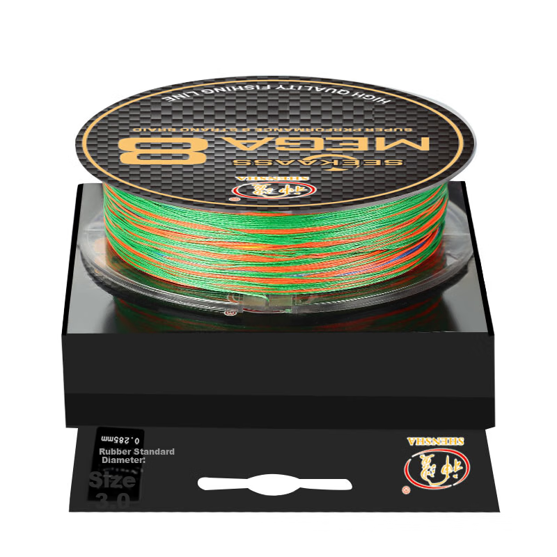 Shensha No. 1.5 8-Strand PE Braided Line, 100 Meters, Ultra-High Tensile Strength, Wear-Resistant, One Color, Lure Fishing Line, Fishing Tackle