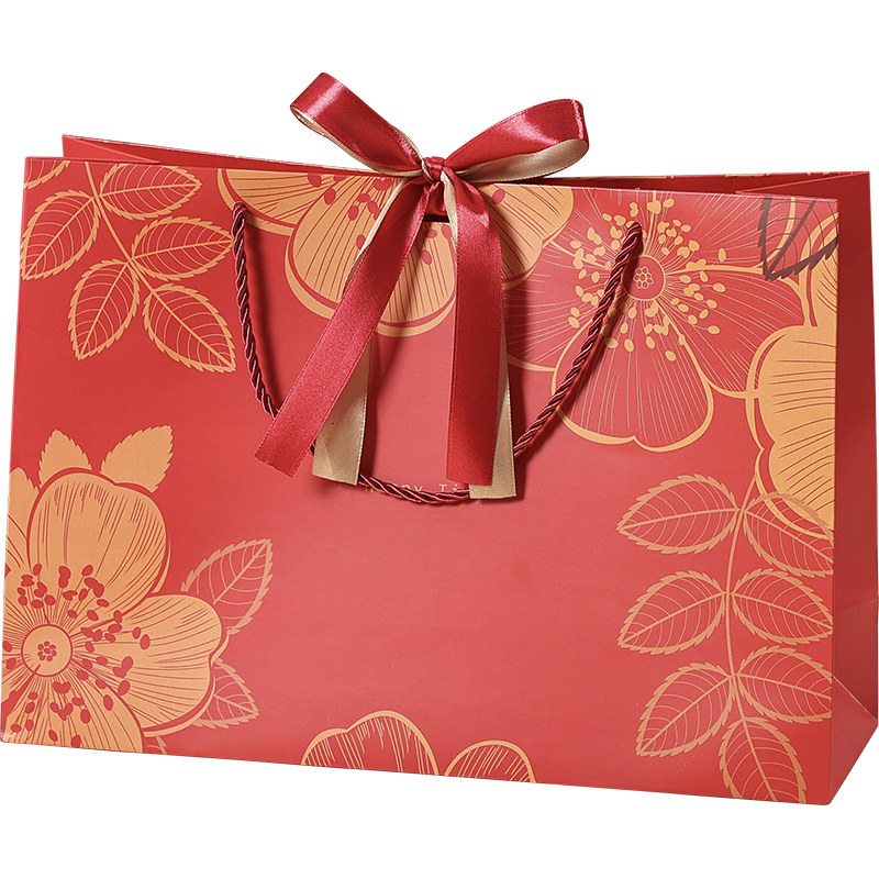 Tianxin Chinese-Style Gift Bag, Red Handbag, Mid-Autumn Festival Gift Packaging Bag, Elegant Wedding Favor Bag