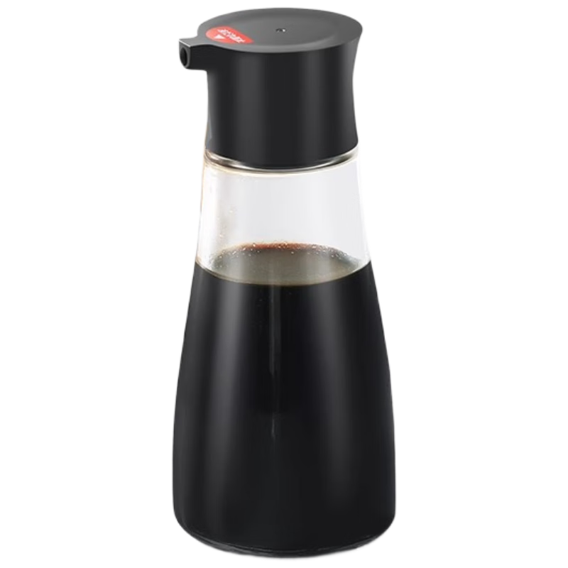 KATEI STORY Japanese-Style Glass Soy Sauce And Vinegar Bottle, Household Kitchen Light Soy Sauce And Sesame Oil Dispenser, Mini Small Oil Bottle, Non-Drip