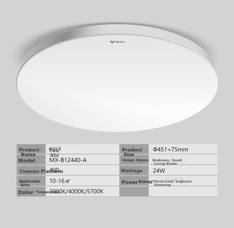 BULL M21 Children's Dual-Spectrum Cloud Light, Smart Voice Full Spectrum Bedroom Lamp, 45W [All-Inclusive Price] 11