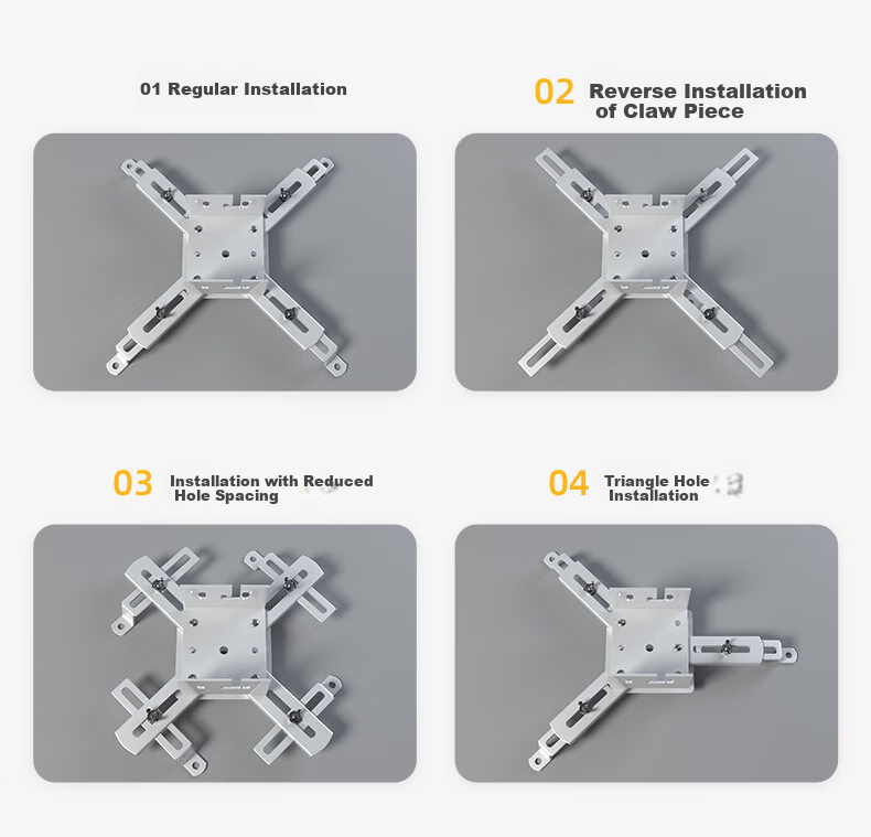 Wuyinxiang Projector Mount Extendable 1.5-3 Meters Suitable for Rooms 4.5-5.8 Meters High D300 Universal for Most Brands Epson BenQ Sony 2