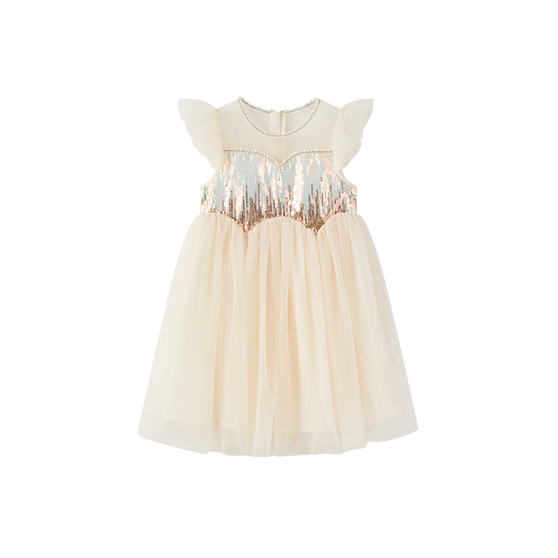 Disney Elsa Girls' Princess Dress, Summer Clothing for Girls 2026, New Summer Style, New Product Dress, Children's Clothing