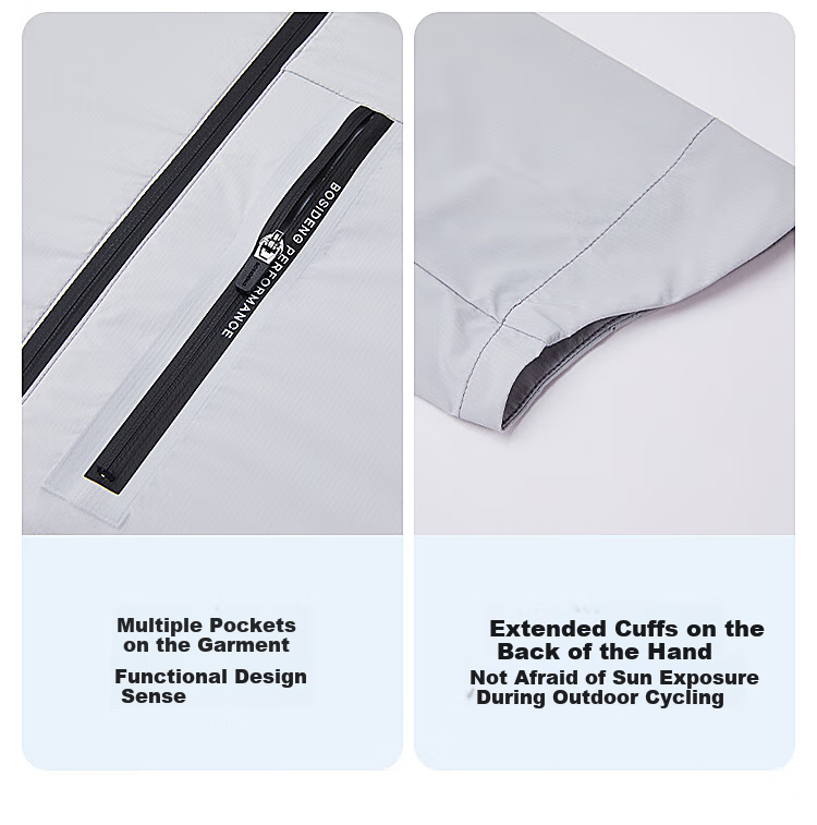BOSIDENG Sun Protection Jacket for Men And Women, UV-Resistant, Comfortable, Breathable, Cool-Feeling UPF100+, Gift Outerwear 9