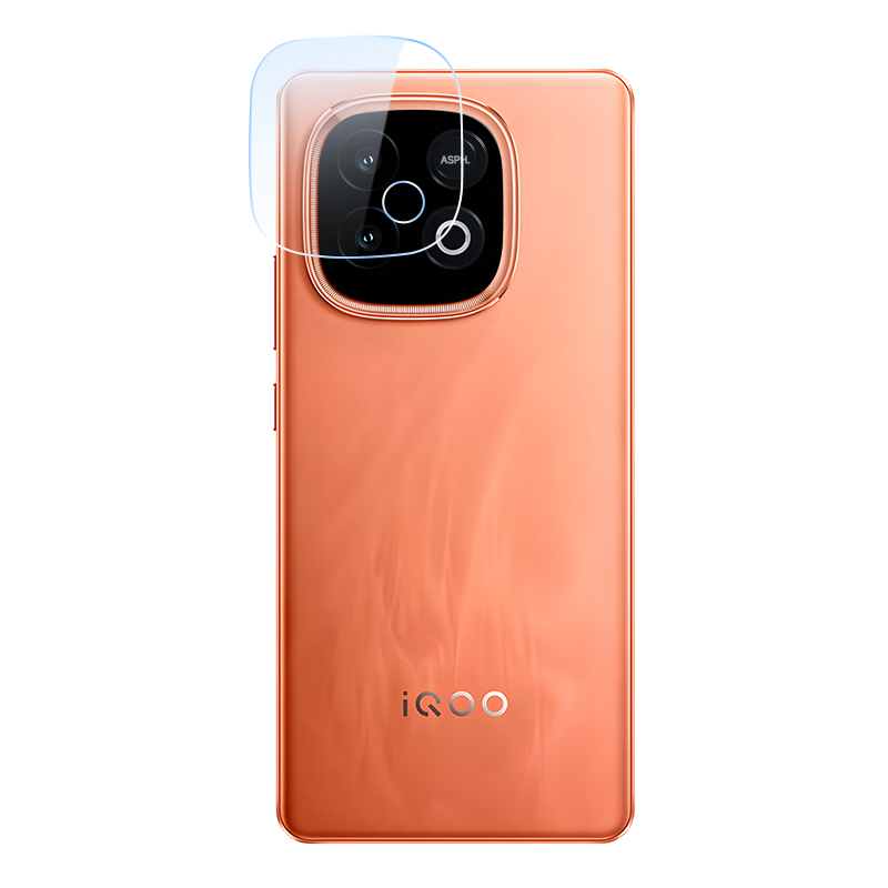 Langling [2 Pieces] Tempered Glass Lens Protector for iQOO Z10 Turbo Pro + Rear Camera Full Coverage HD Ultra-Thin Anti-Drop Scratch-Resistant Film