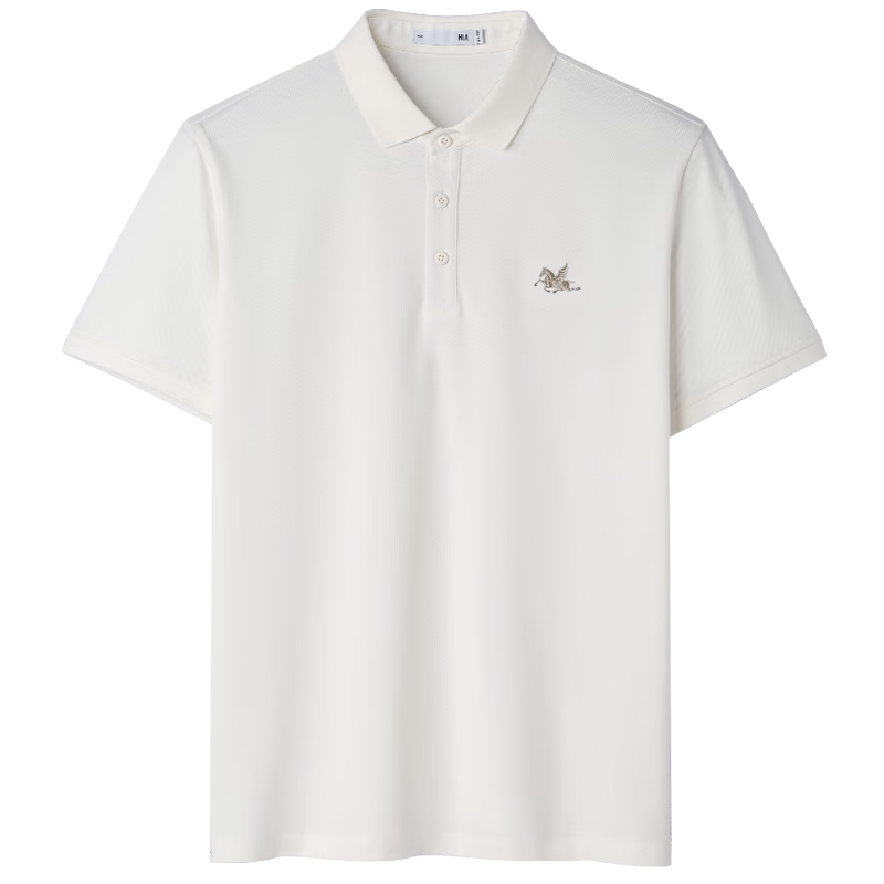 HLA Hailan Home Men's Polo Shirt 2026 New Year Cool Feeling Short Sleeve Summer