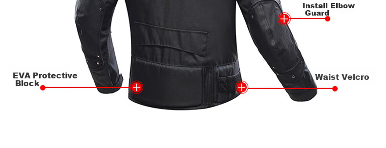 DUHAN Men's Motorcycle Riding Jacket Four-Season Racing Suit Upgraded Protective Gear Motorbike Protective Anti-Fall Detachable Liner Jacket 10