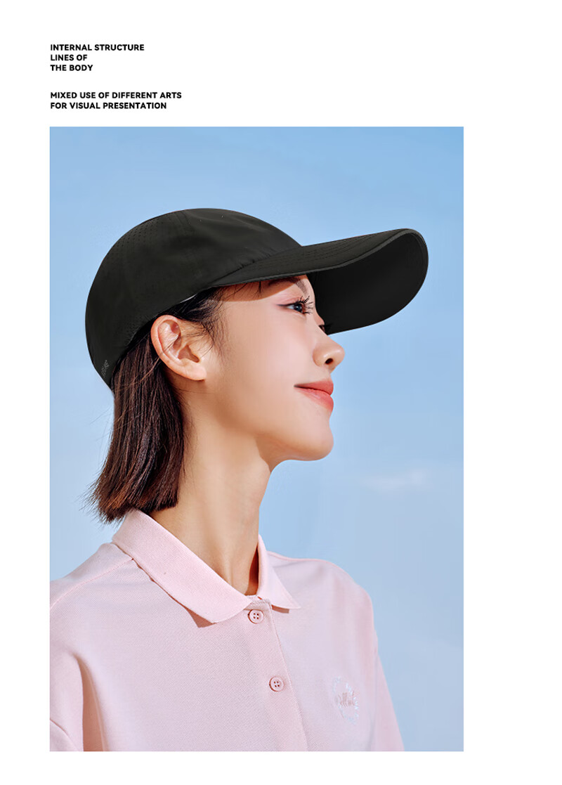 KELME Summer Sun Protection Baseball Cap Unisex Quick-Dry Breathable Sports Running Tennis Hat Visor Cap 8