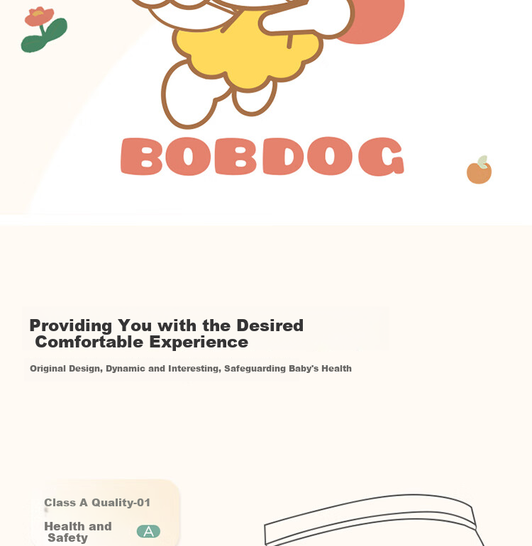 BOBDOG Children's Underwear, Girls' Underwear, Big Kids' Underwear, Baby Boxer Briefs, Happy Little Bird, 4 Pieces, Size 120 3