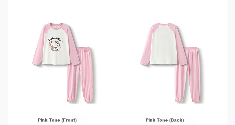 BALABALA Children's Pajama Set Autumn Boys' Loungewear Suitable for Outdoor Wear, Antibacterial And Mite-Resistant for Small, Medium And Large Kids 209325171101 10