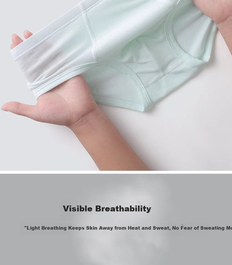 Hzasz Children's And Teenage Underwear for Boys, Modal Triangle Briefs for Middle And High School Students, All Seasons, Puberty Boys' Underpants 11