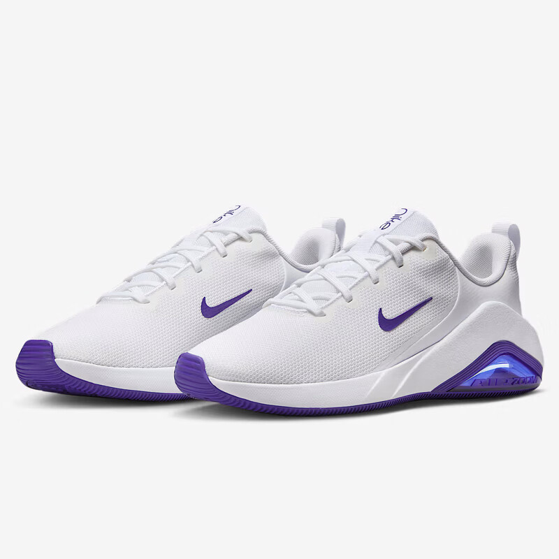 NIKE Women's Training Shoes AIR ZOOM BELLA 7 Sneakers FZ1689-105 White Purple 36.5
